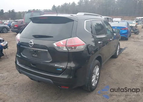 2014 Nissan Rogue Sv из США, поврежденный, VIN 5N1AT2MV7EC770775